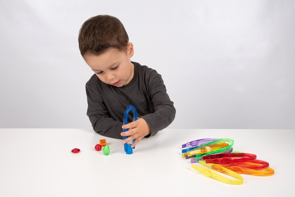 Translucent Colour Tweezers - Pk12 | Learning and Exploring Through Play