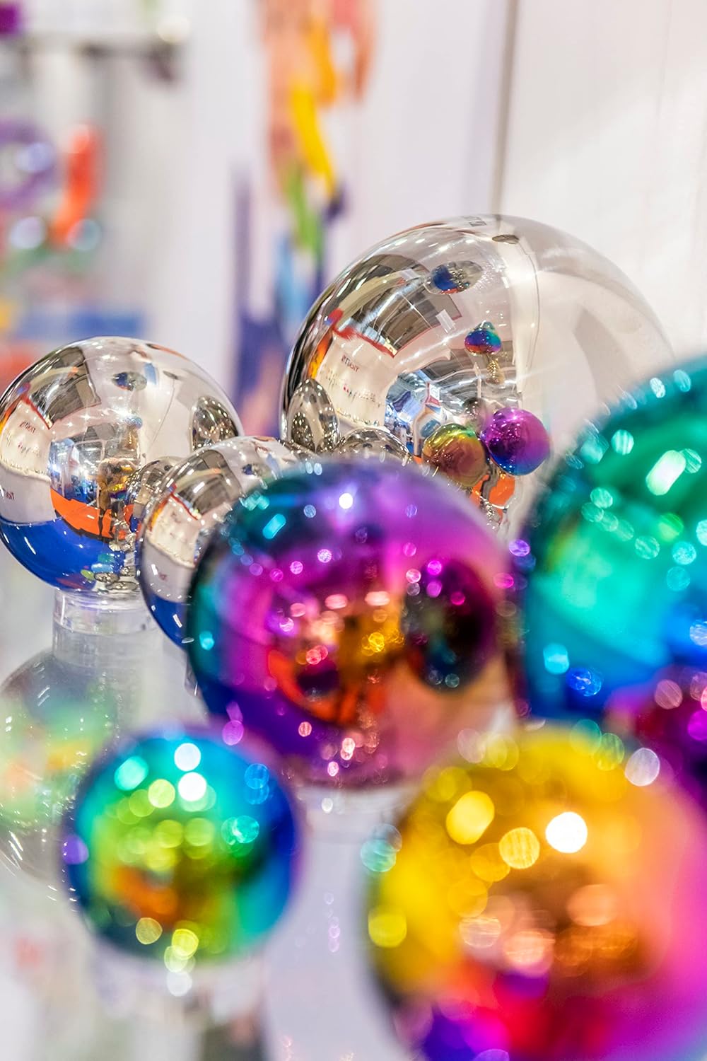 Sensory Reflective Colour Burst Balls | Learning and Exploring Through Play