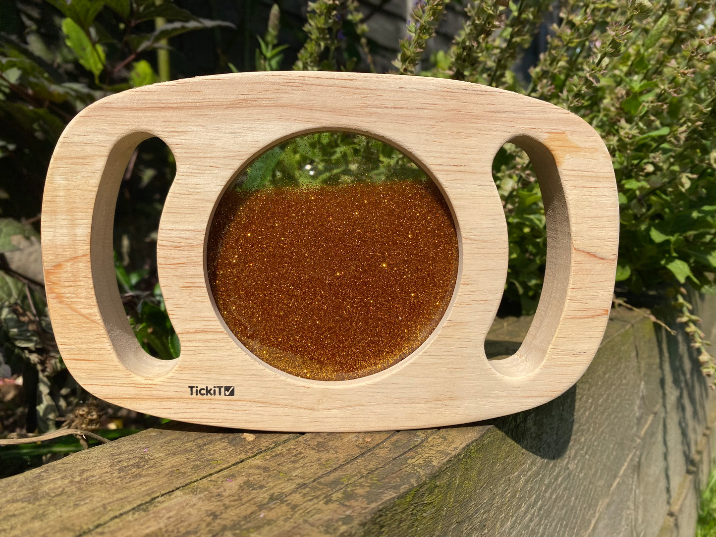 Easy Hold Glitter Panel - Gold | Learning and Exploring Through Play