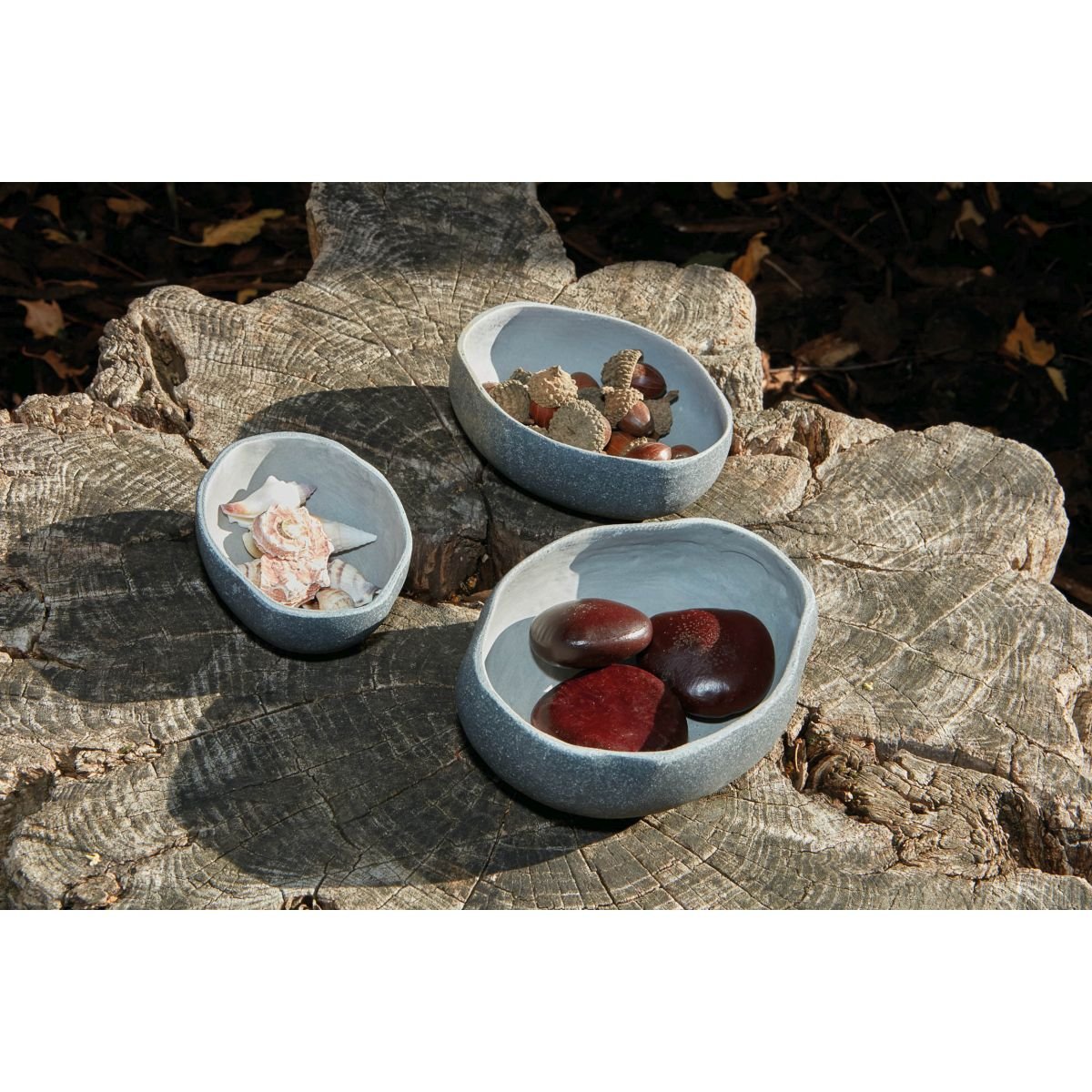 rustic bowls set - 1