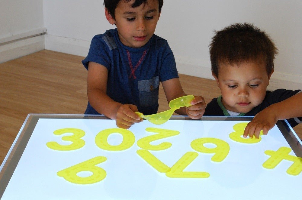 Silishapes® trace numbers yellow pk10 - 1