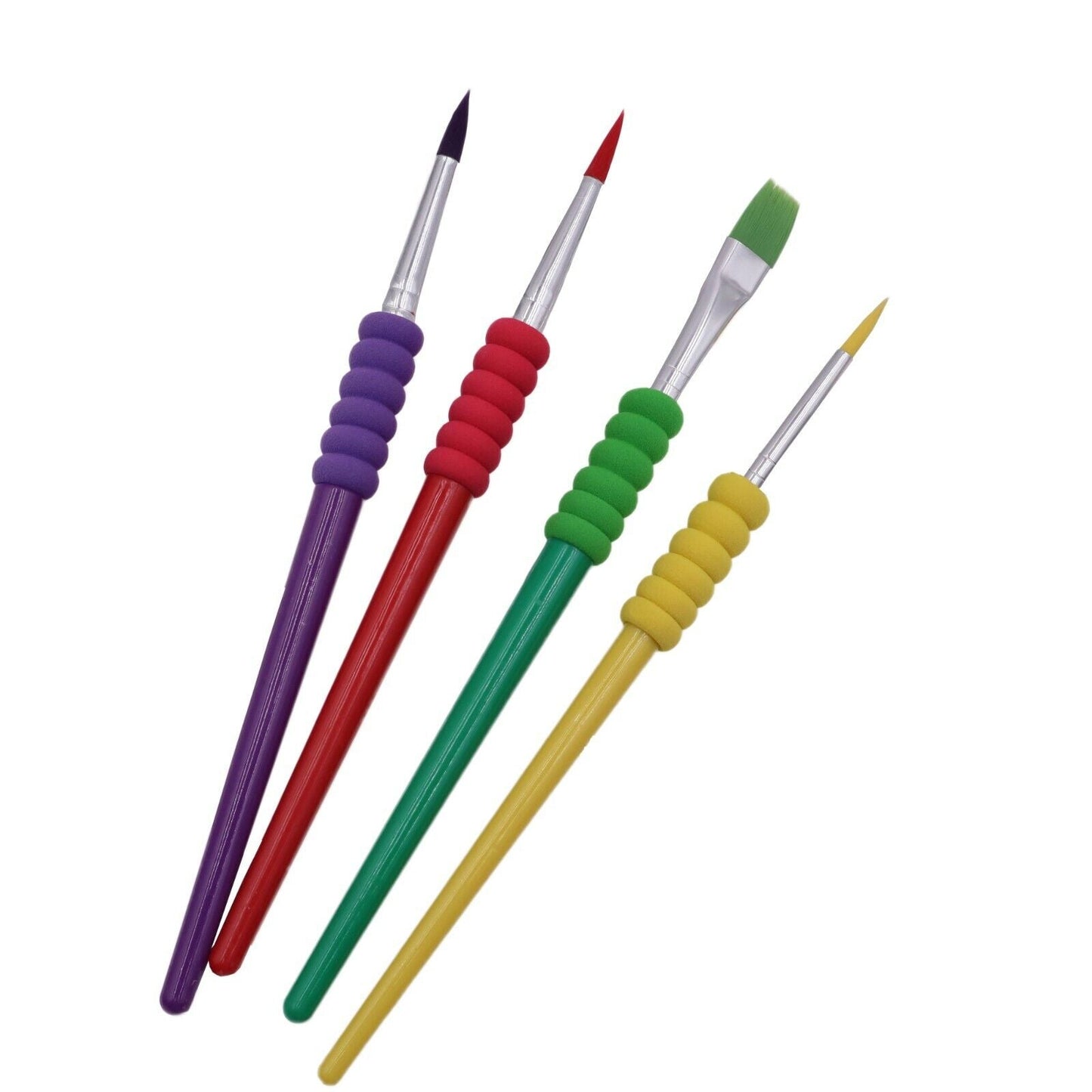 4 Fine Paint Brushes | Learning and Exploring Through Play