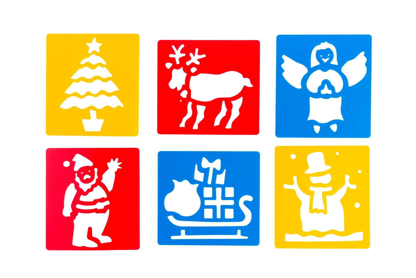 Christmas Stencils | Learning and Exploring Through Play