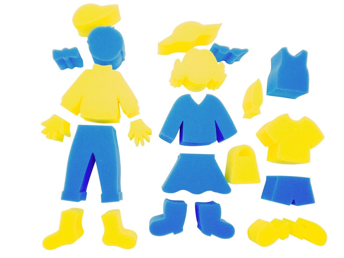 Sponge Painting Set (People) | Learning and Exploring Through Play