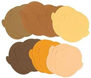 Small Paper Face Paper Face Shapes (Pack of 50) Learning and Exploring Through Play