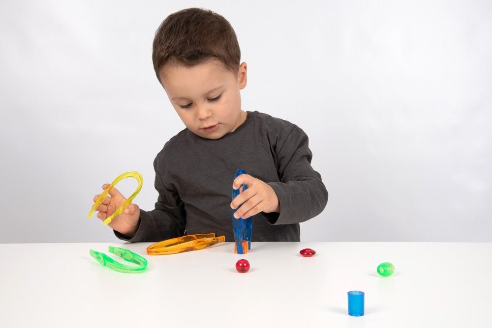 Translucent Colour Tweezers - x1 | Learning and Exploring Through Play