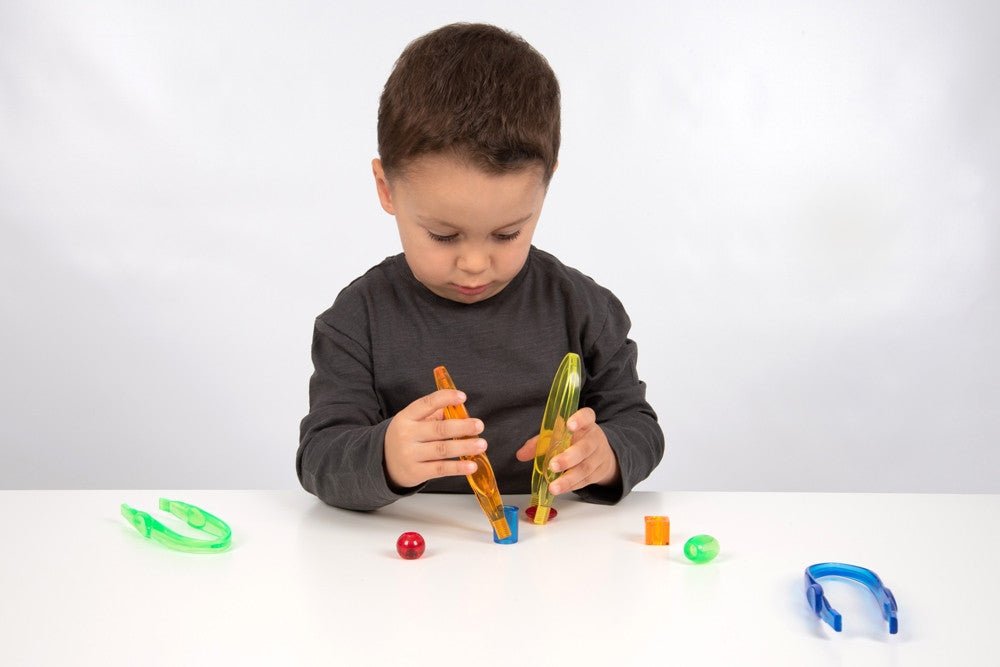 Translucent Colour Tweezers - x1 | Learning and Exploring Through Play