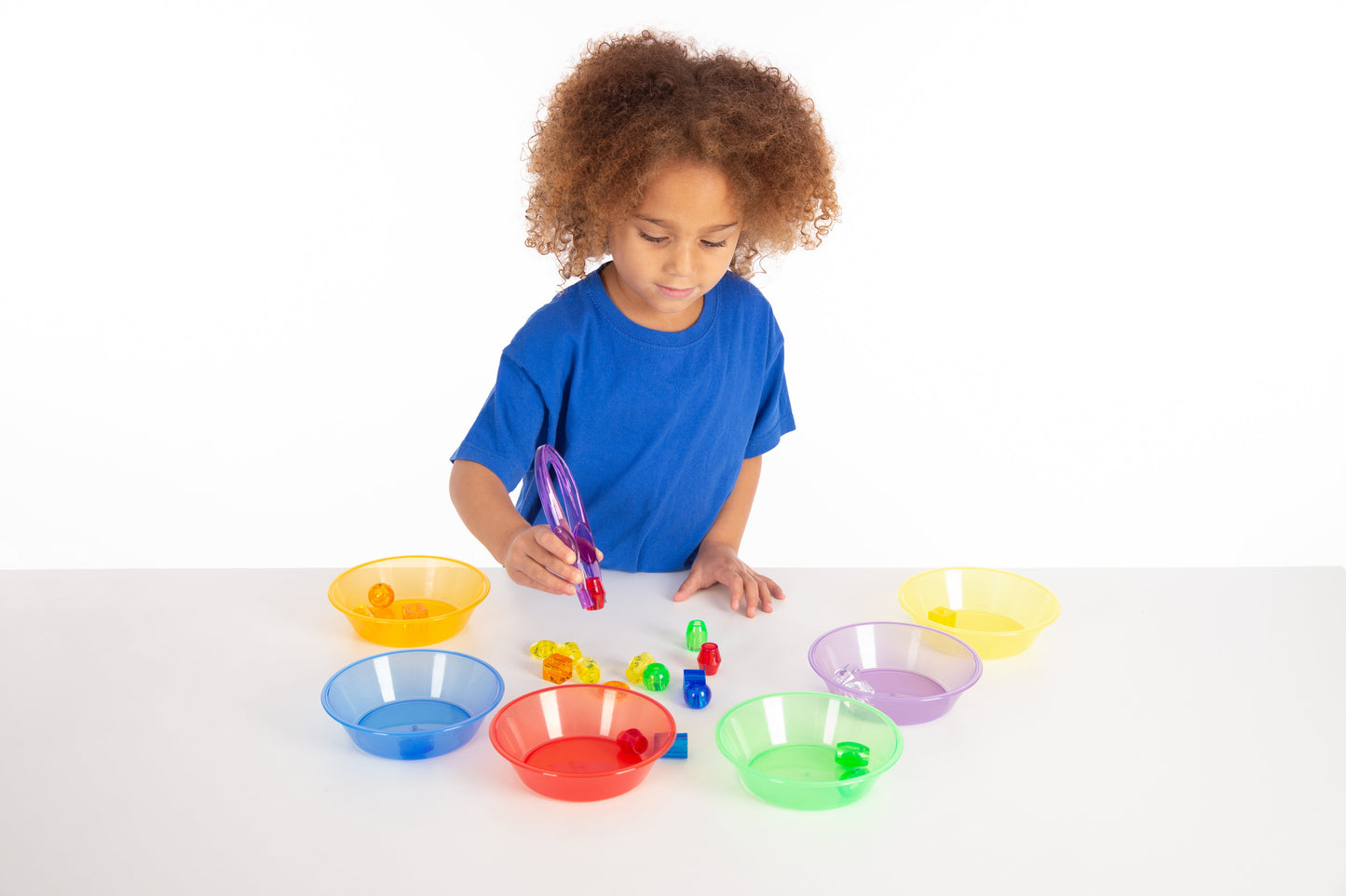 Translucent Colour Tweezers - x1 | Learning and Exploring Through Play