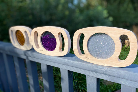Easy Hold Glitter Panel Set of 3 | Learning and Exploring Through Play