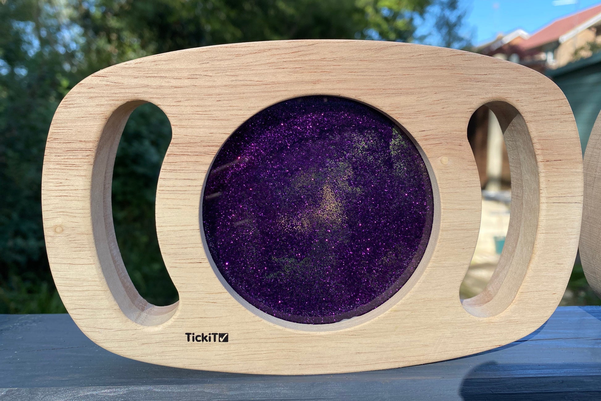 Easy Hold Glitter Panel - Purple | Learning and Exploring Through Play