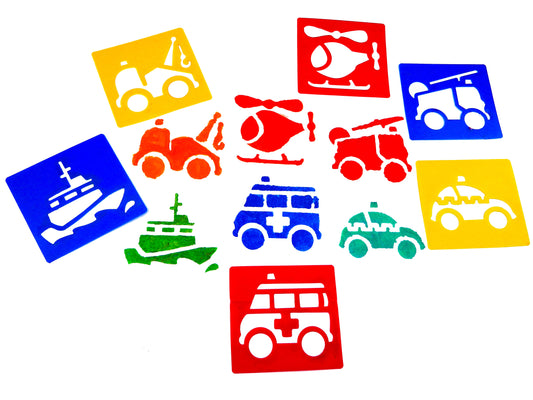 Emergency Services Stencils