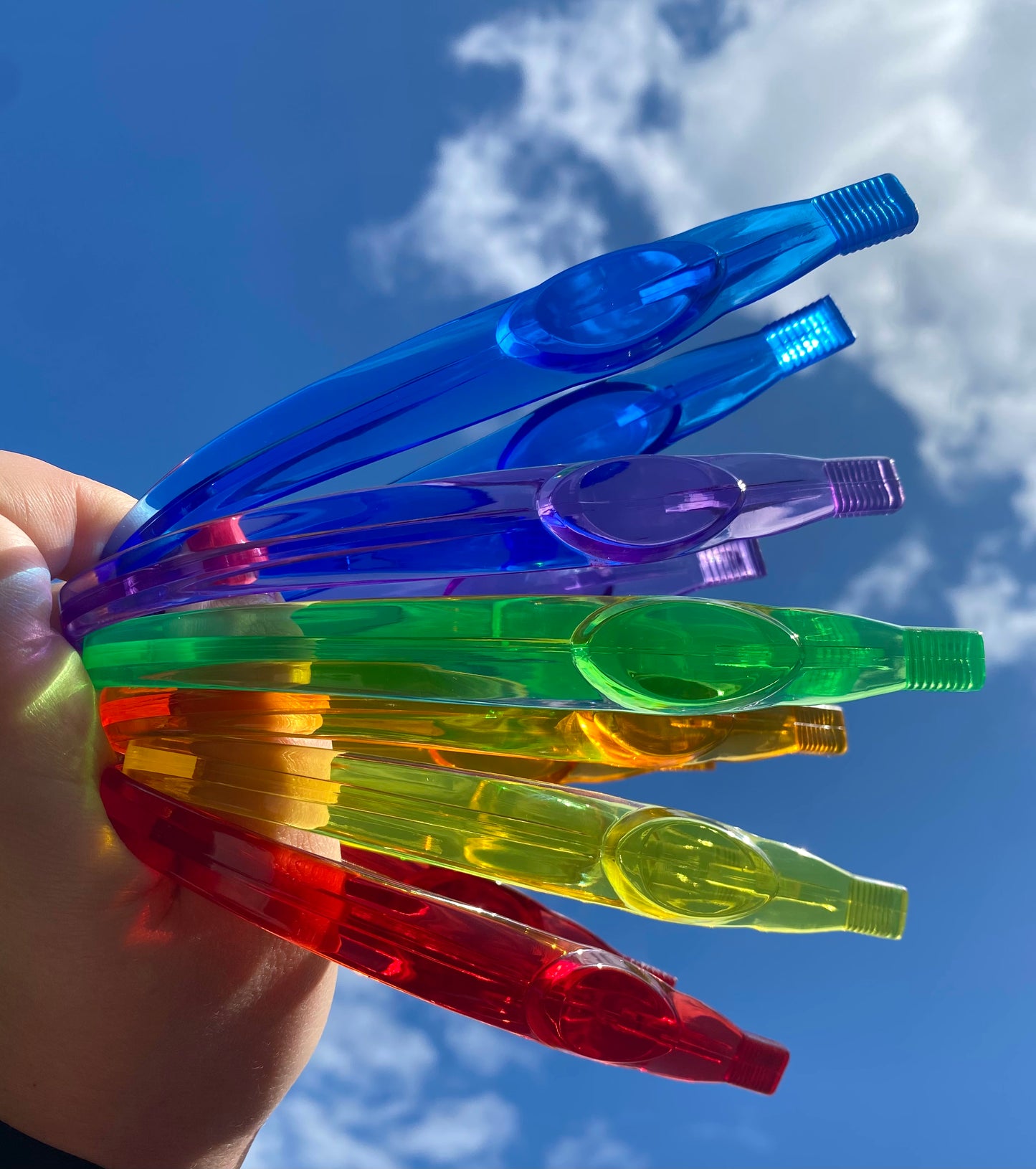 Translucent Colour Tweezer x1 | Learning and Exploring Through Play