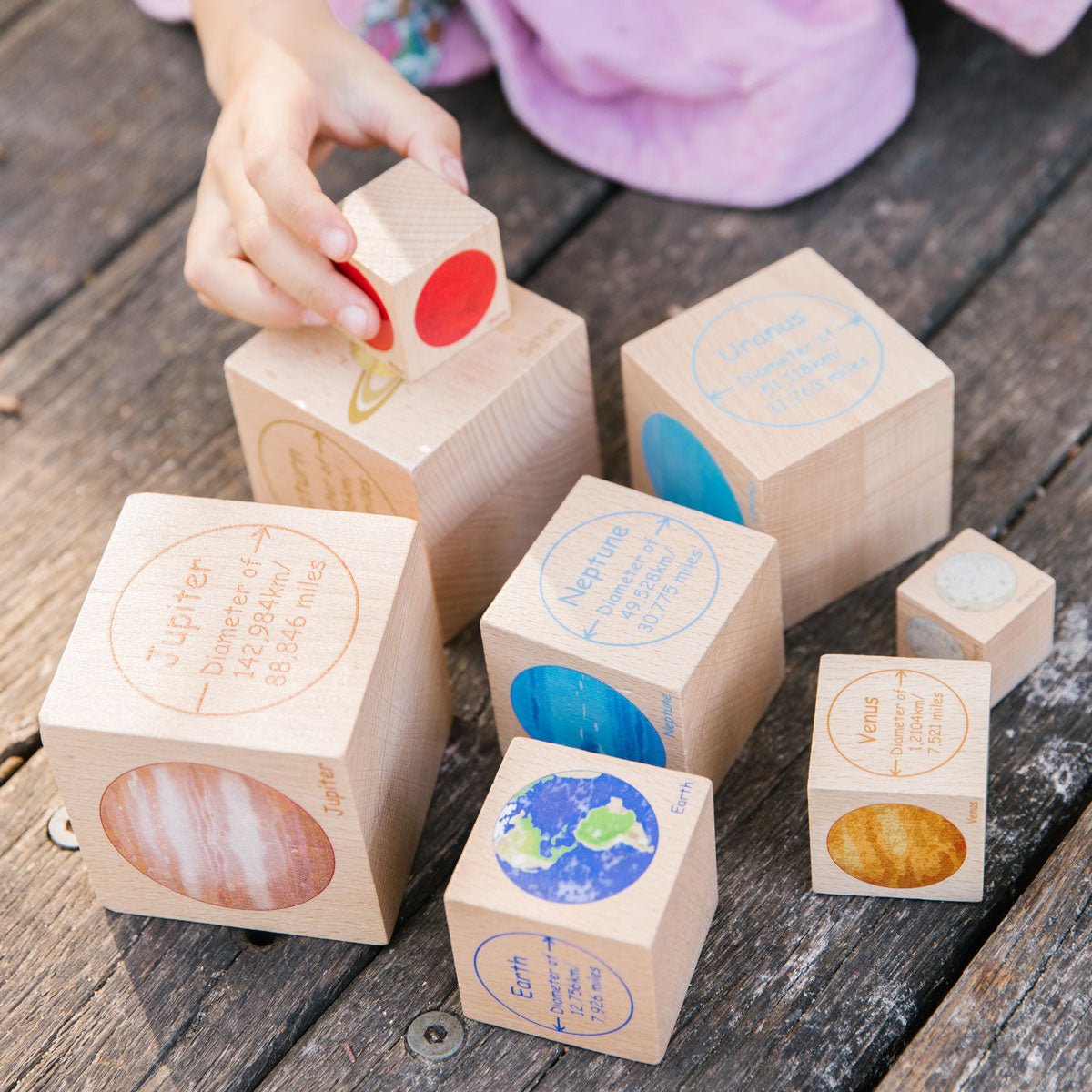 Play with Planets Space Block Set | Learning and Exploring Through Play