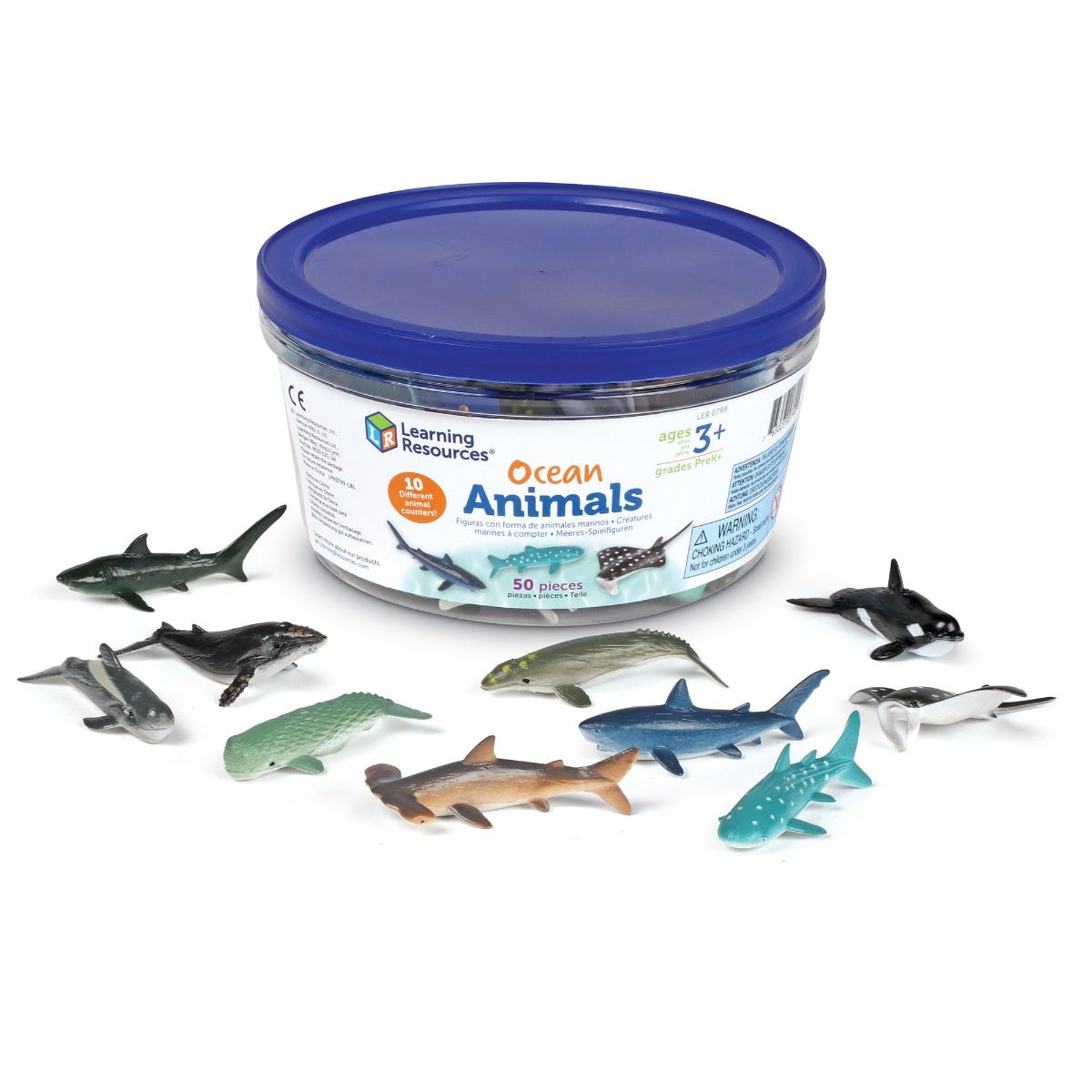 Ocean Counters (Set Of 50)