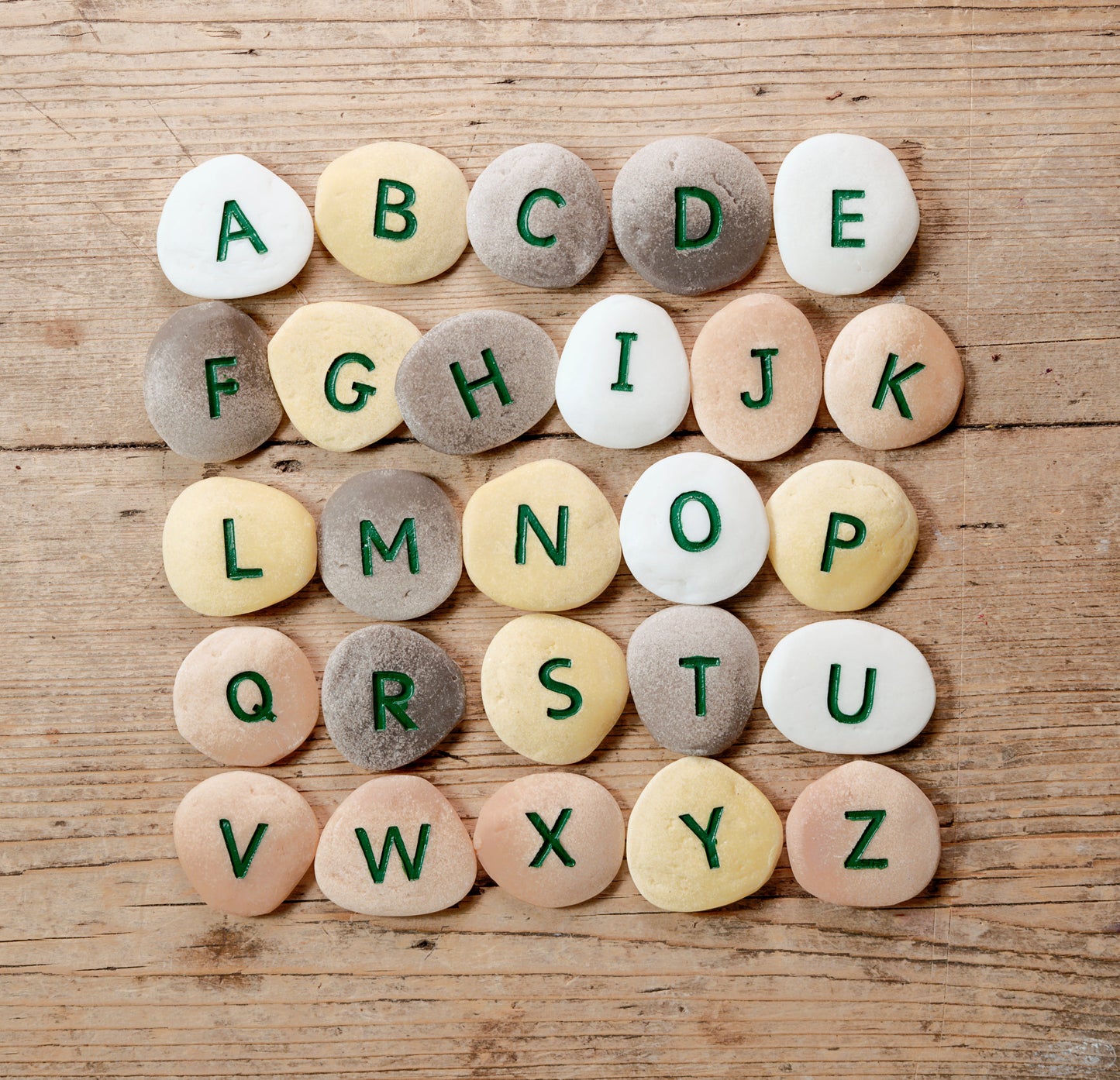 Alphabet Pebbles Uppercase - 2