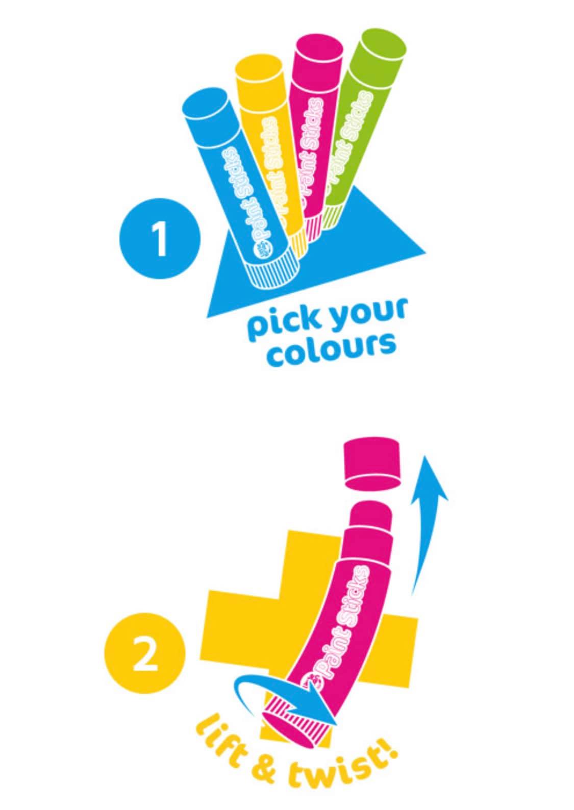 Paint Sticks Classic x6 - 2