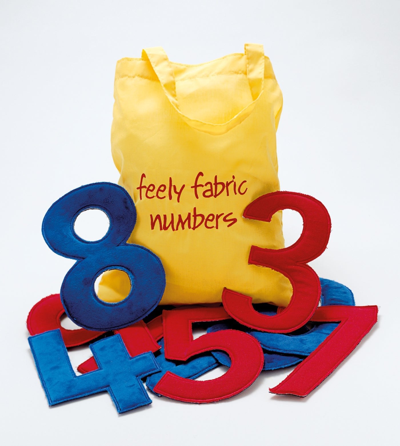 Feely Fabric Numbers | Learning and Exploring Through Play