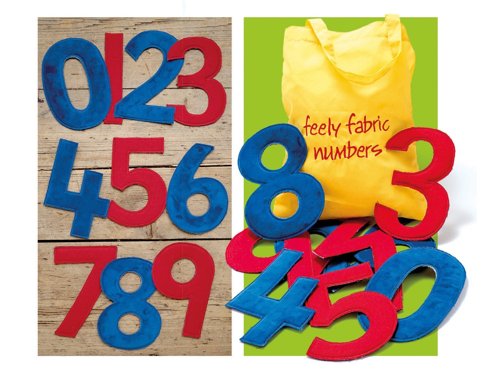 Feely Fabric Numbers | Learning and Exploring Through Play