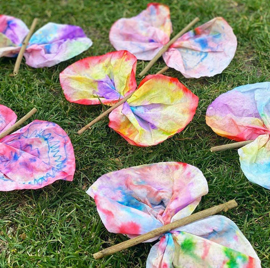10 x Coffee Filter Craft Paper | Learning and Exploring Through Play