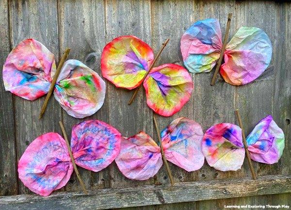 10 x Coffee Filter Craft Paper | Learning and Exploring Through Play