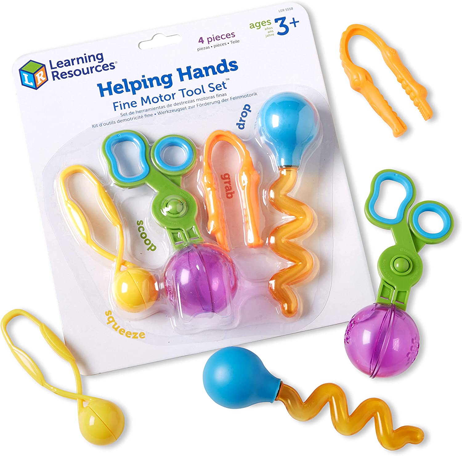 Helping Hands Fine Motor Tool Set | Learning and Exploring Through Play