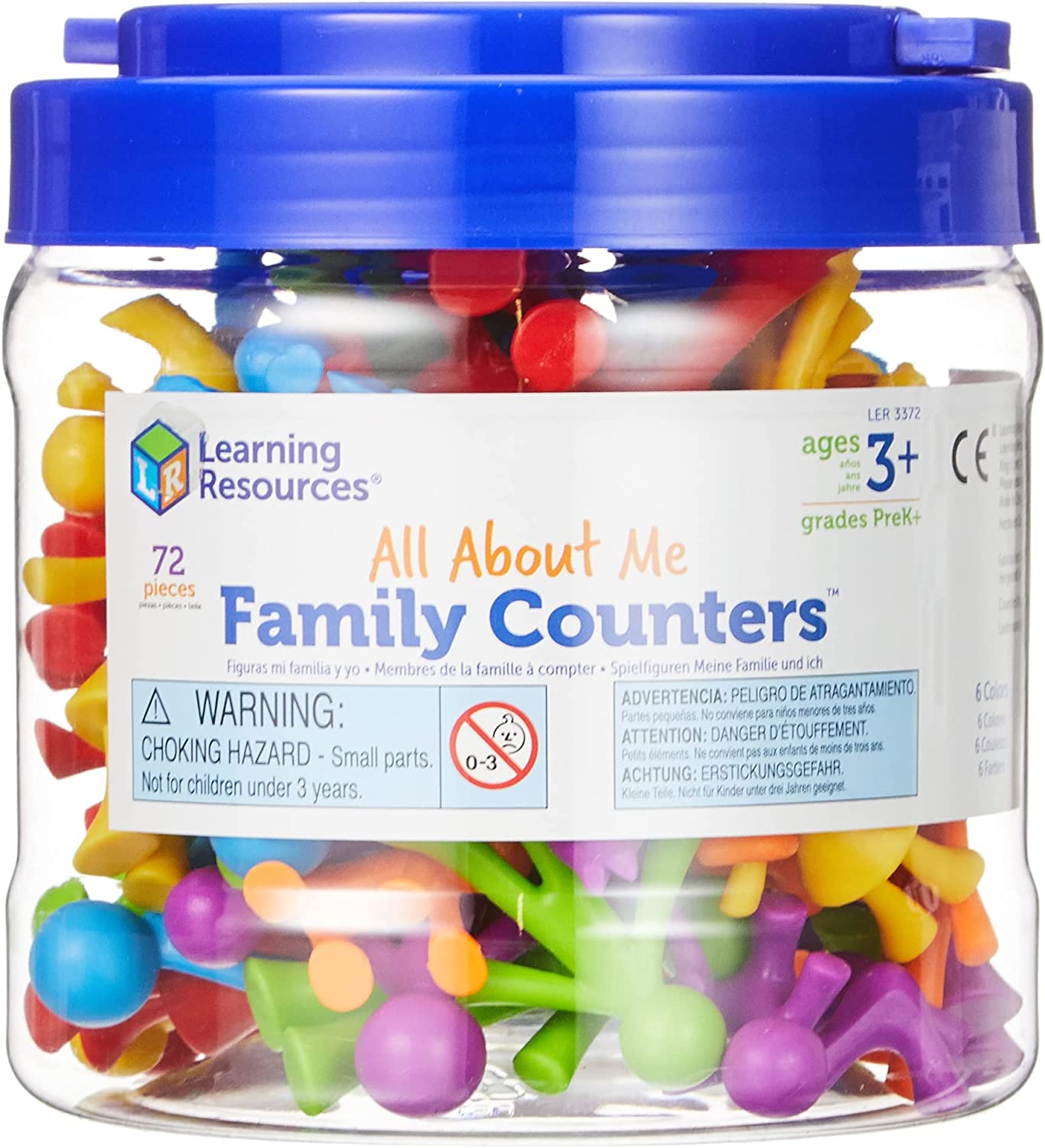 All About Me Family Counter Set of 72 | Learning and Exploring Through Play