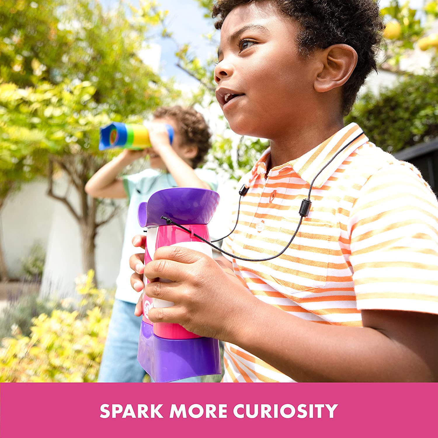GeoSafari Jr. Kidnoculars (Pink) | Learning and Exploring Through Play