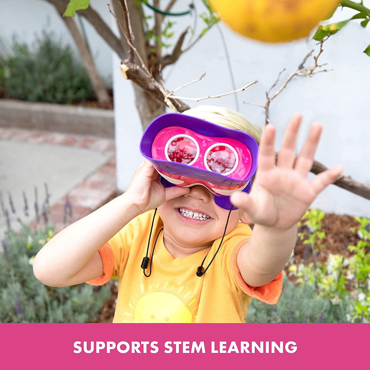 GeoSafari Jr. Kidnoculars (Pink) | Learning and Exploring Through Play