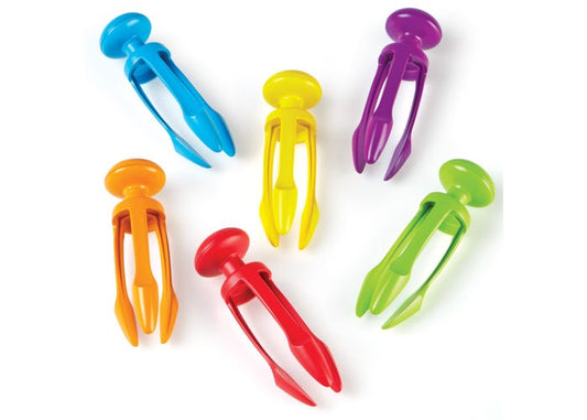 Tri Grip Tongs Set of 6 | Learning and Exploring Through Play