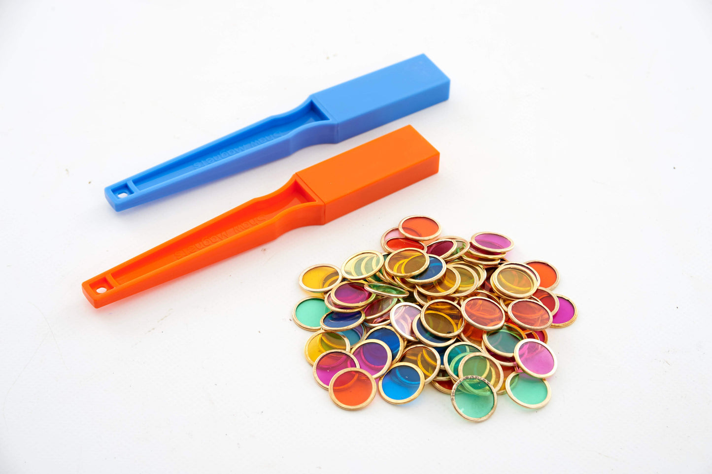 2 Magnetic Wands and 100 Chips | Learning and Exploring Through Play