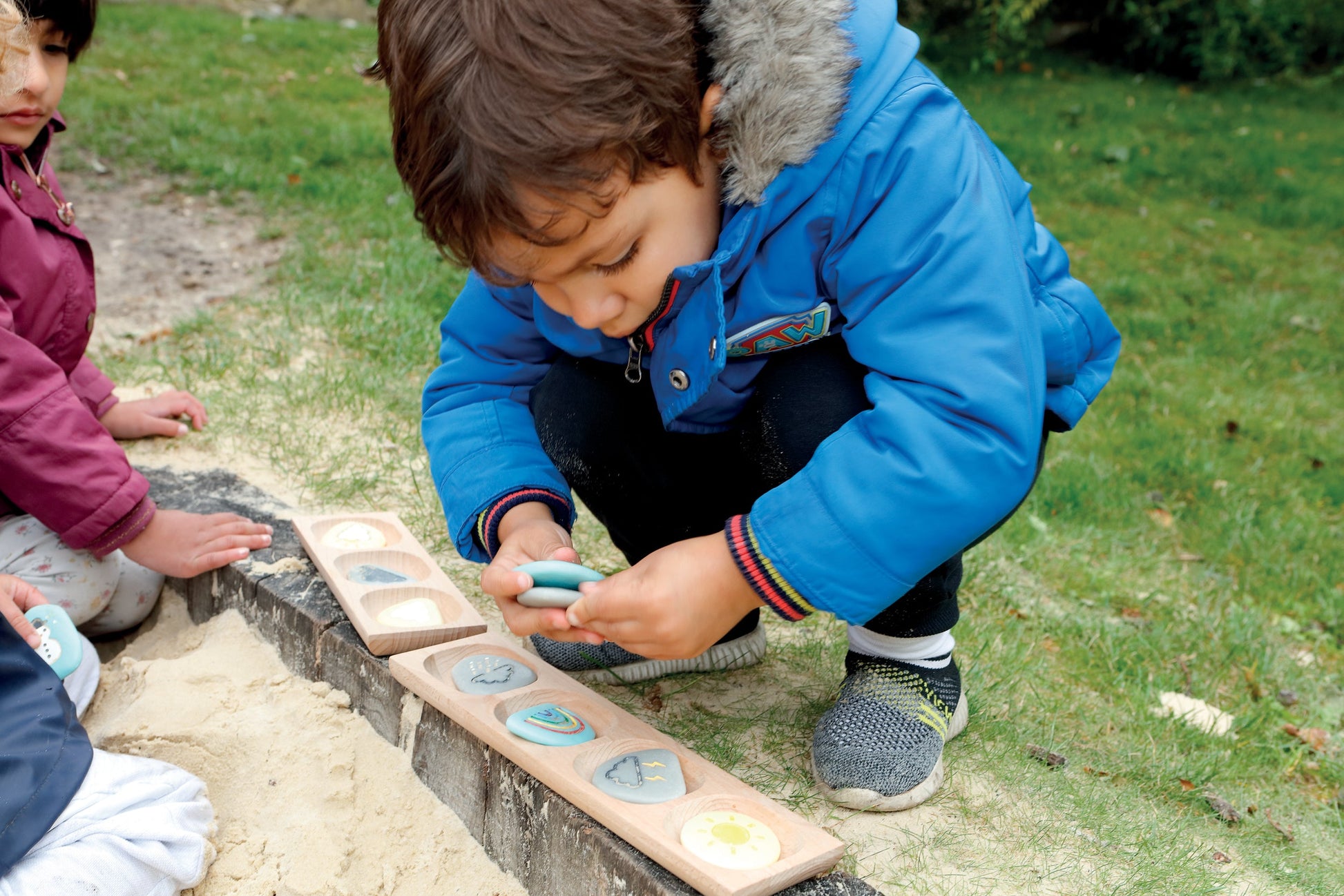 Weather Sensory Stones | Learning and Exploring Through Play