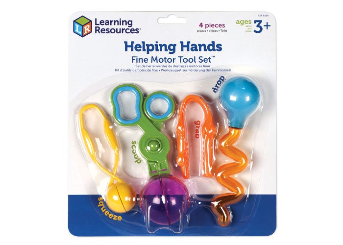 helping hands fine motor tool set - 4