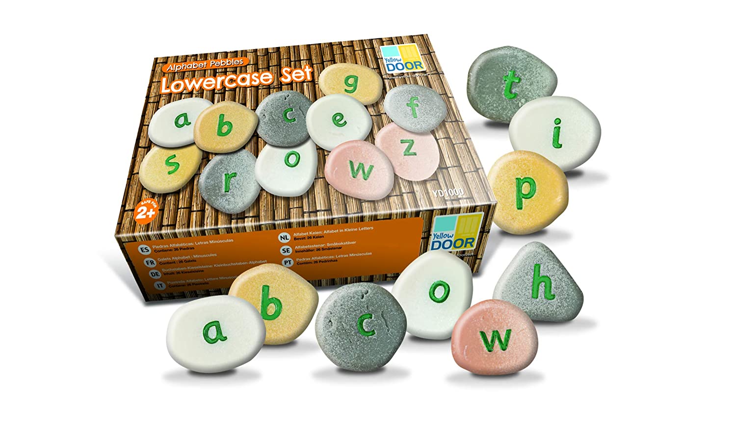 Lowercase alphabet pebble - 0