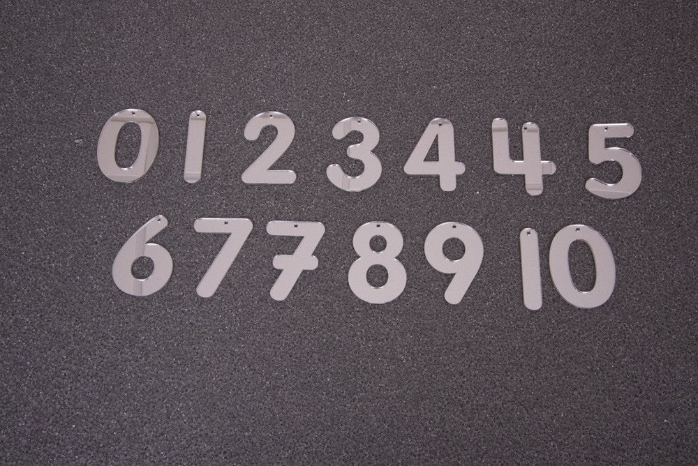Mirror Numbers 70mm - 8