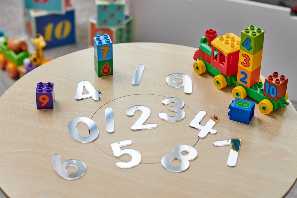 Mirror Numbers 70mm - 1