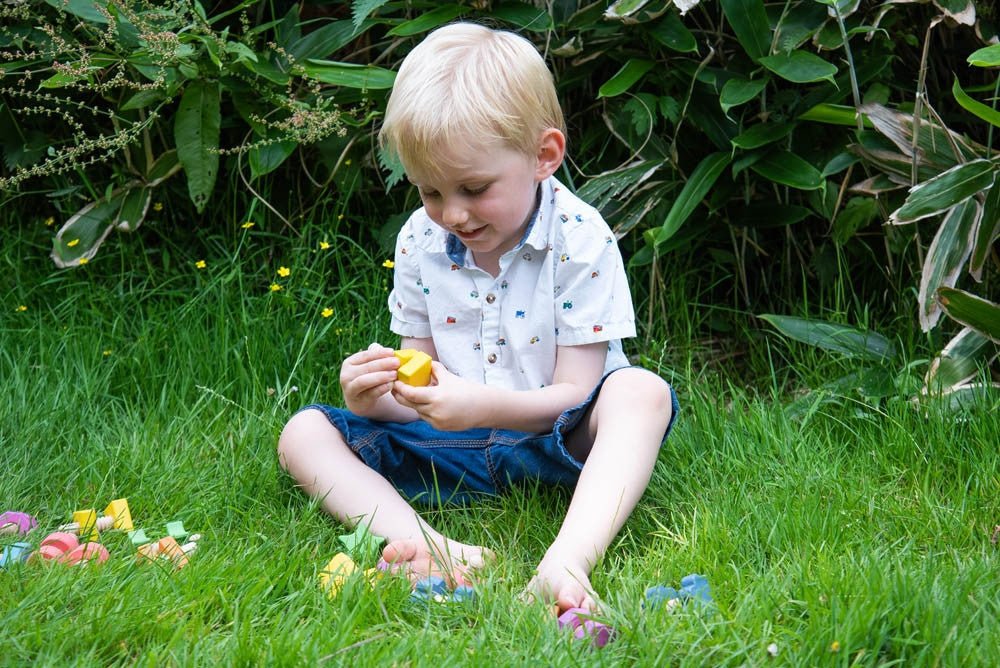 Rainbow Wooden Nuts and Bolts Pk21 | Learning and Exploring Through Play