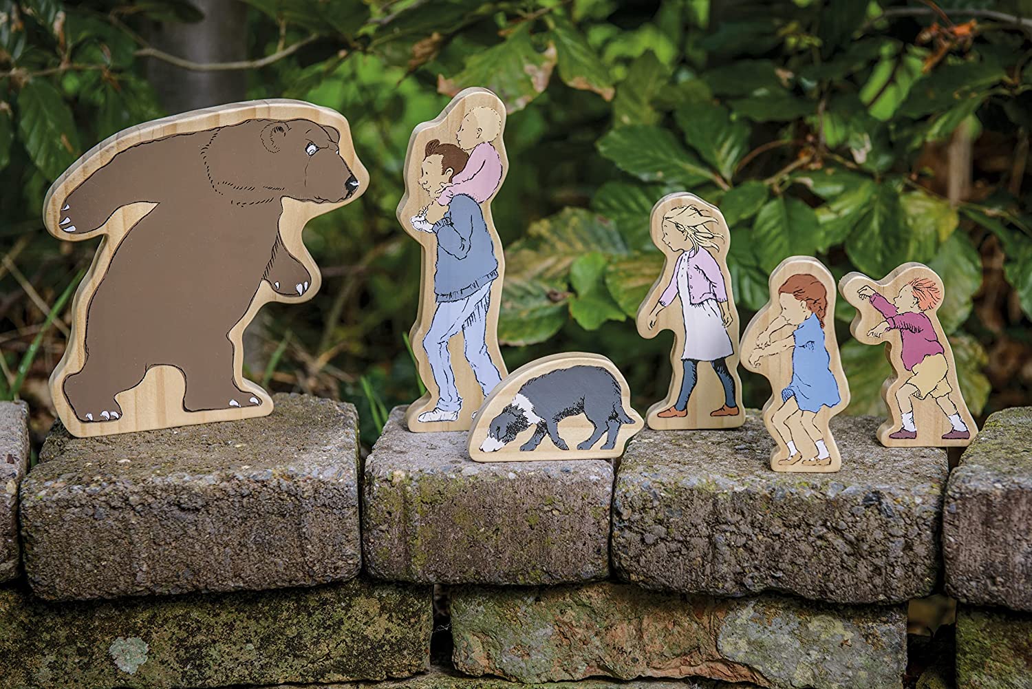 We're Going on a Bear Hunt Wooden Character Set | Learning and Exploring Through Play