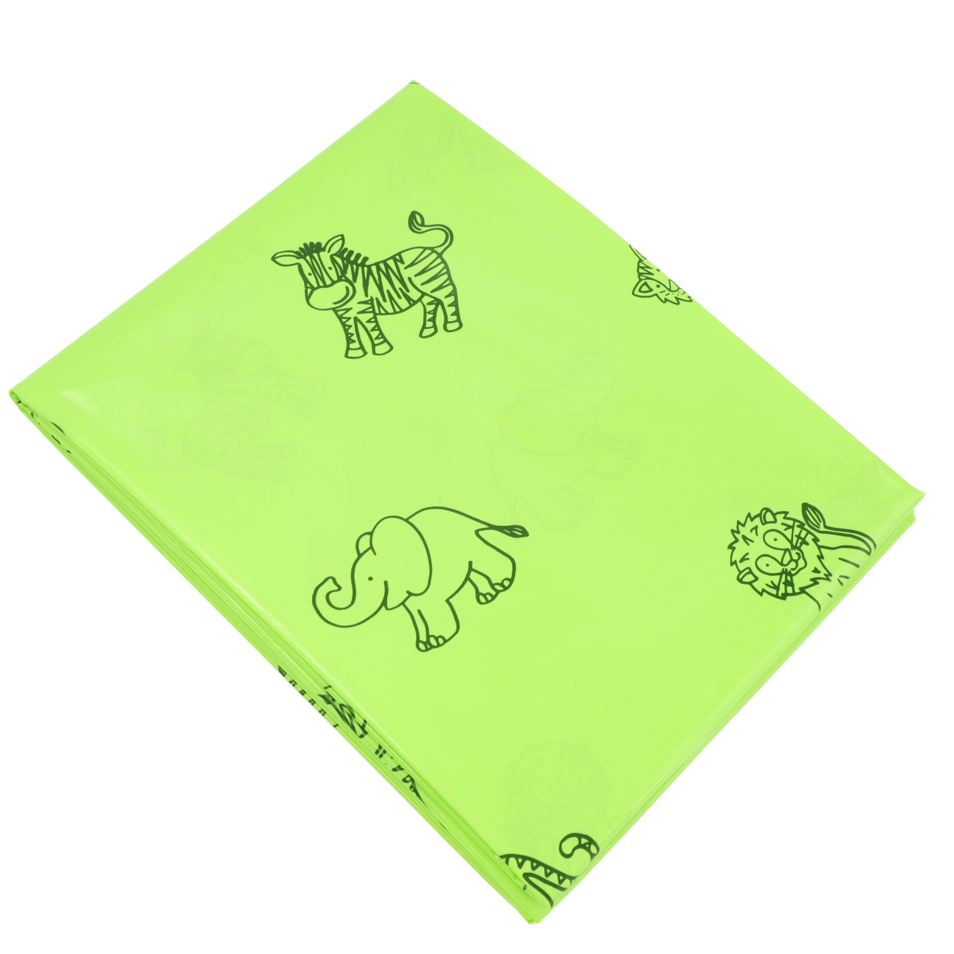Green Jungle Splashmat Table Covering | Learning and Exploring Through Play