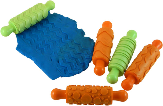 Patterns Rubber Rolling Pins | Learning and Exploring Through Play