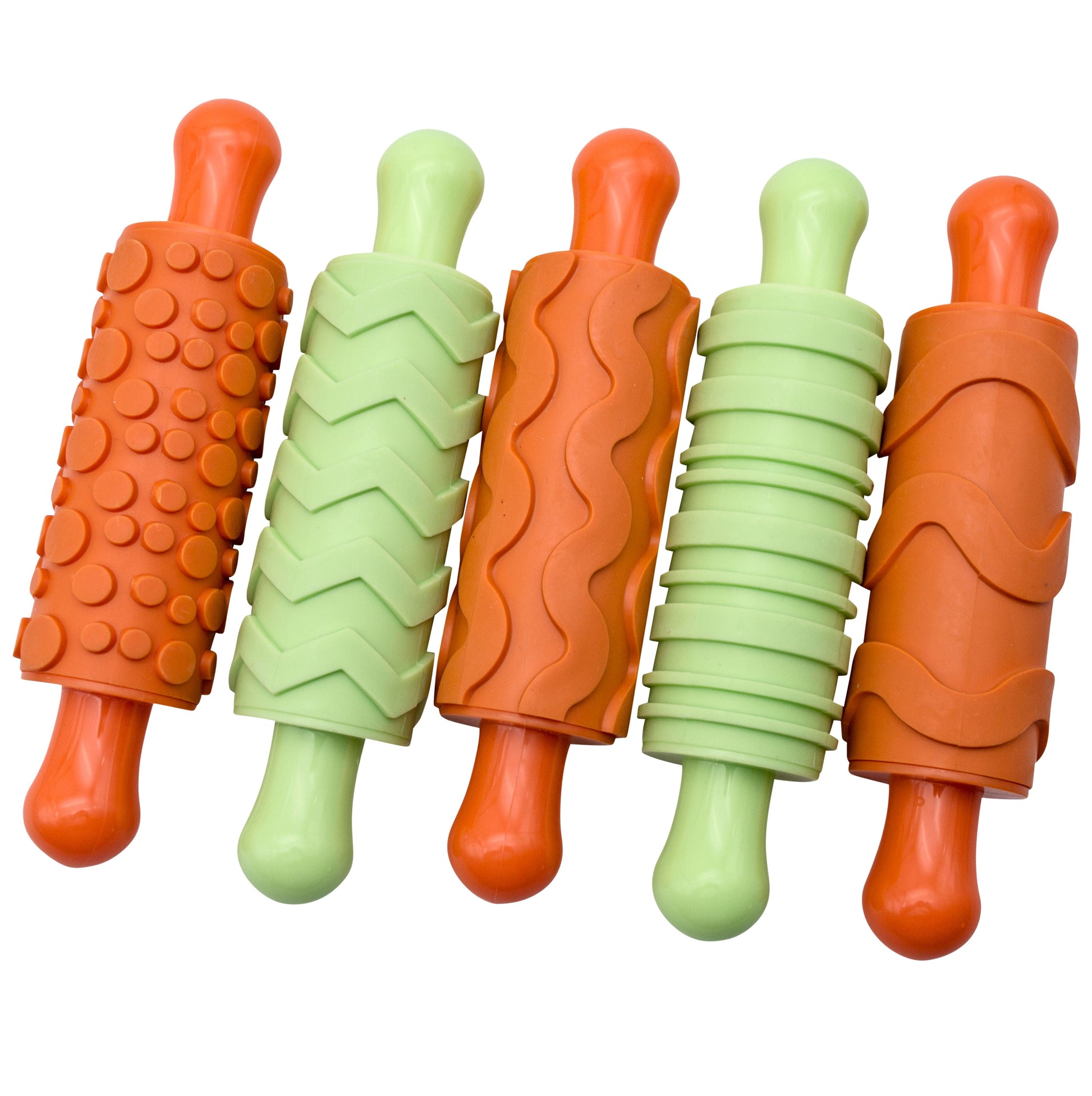 Patterns Rubber Rolling Pins | Learning and Exploring Through Play