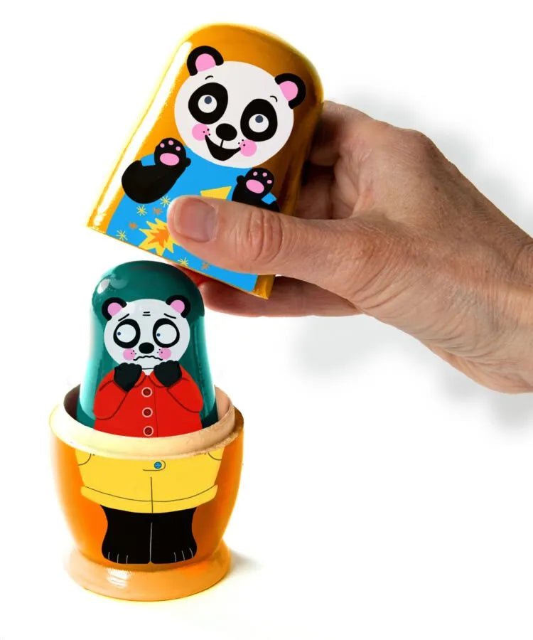 Nesting Panda Panda Bears | Learning and Exploring Through Play