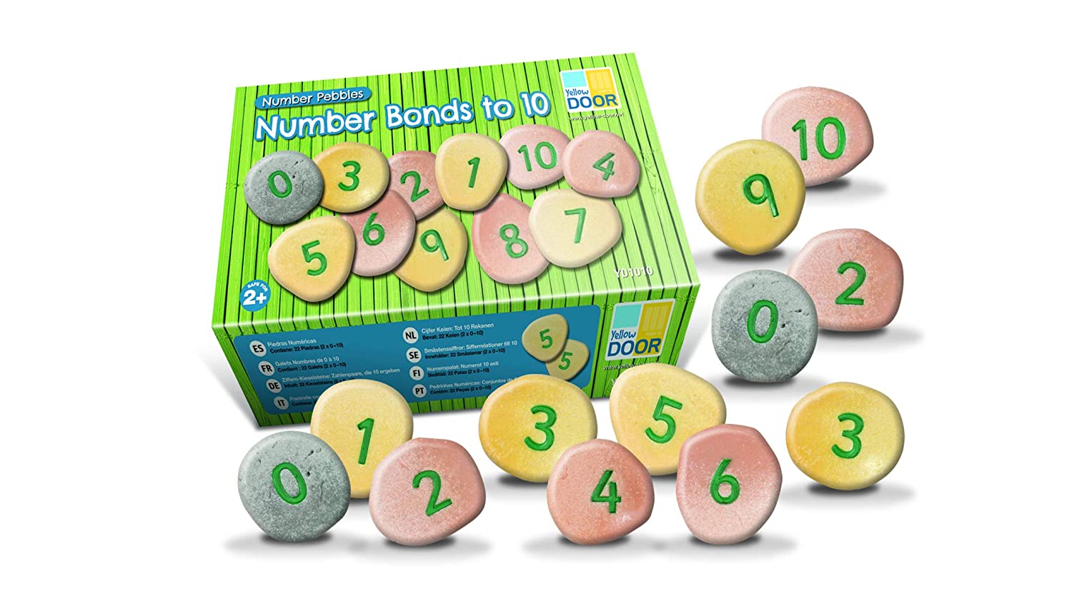 Number Pebbles - Number Bonds to 10 - 0