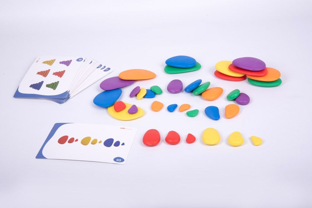 Rainbow Pebbles Set of 36 - 1