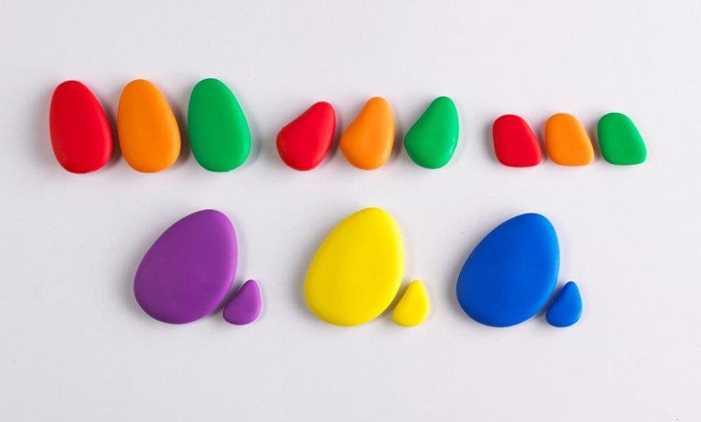 Rainbow Pebbles Set of 36 - 4