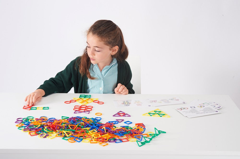 Shape links activity set. – Learning and Exploring Through Play