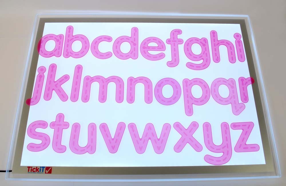 SiliShapes® Trace Alphabet - Pk26 - 0