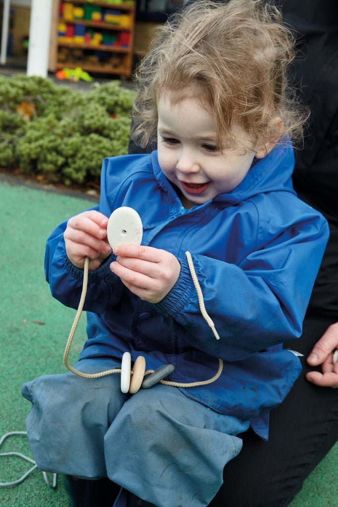 Threading Pebbles | Learning and Exploring Through Play