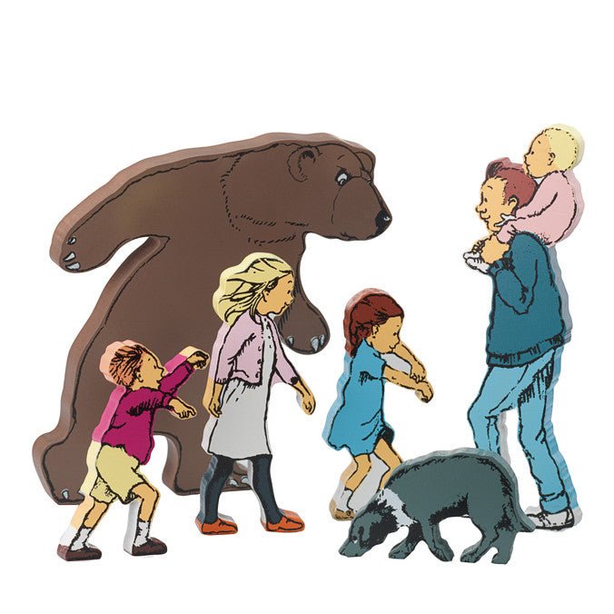 We're Going on a Bear Hunt Wooden Character Set | Learning and Exploring Through Play