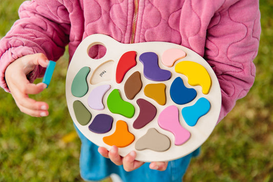 Artists Palette Wooden Puzzle - 0