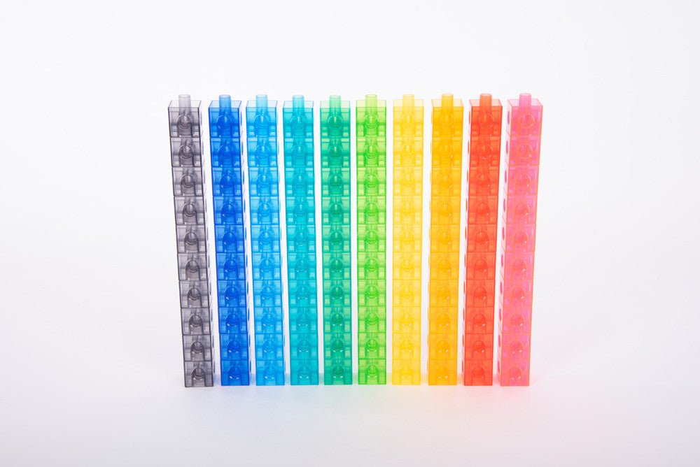 Translucent Linking Cubes - Pk100